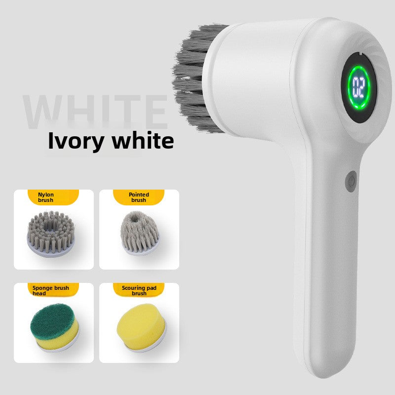 Multifunctional Electric Cleaning Brush with Digital Display