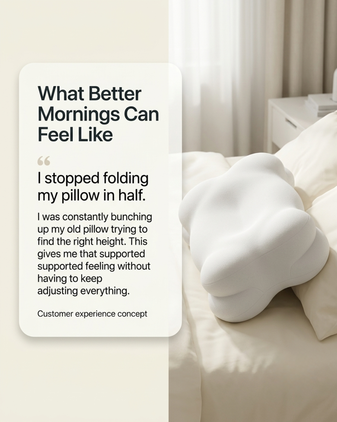 Cloud Memory Foam Pillow