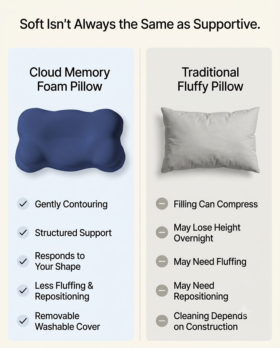 Cloud Memory Foam Pillow