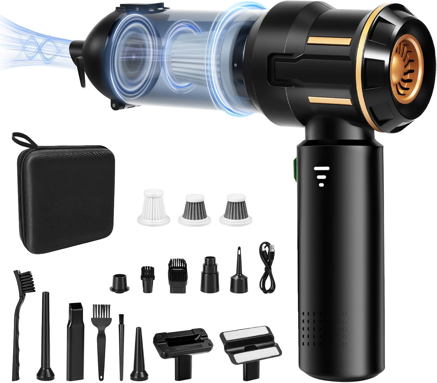 Handheld Cordless Vacuum Cleaner Blower Inflator